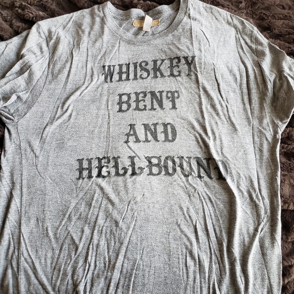 Whiskey Bent and Hellbound Vintage Tee